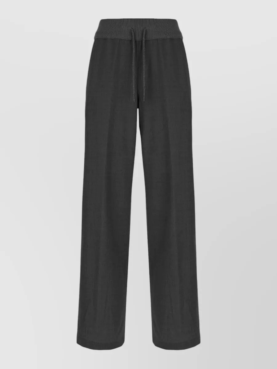 Panicale stretch wool pants