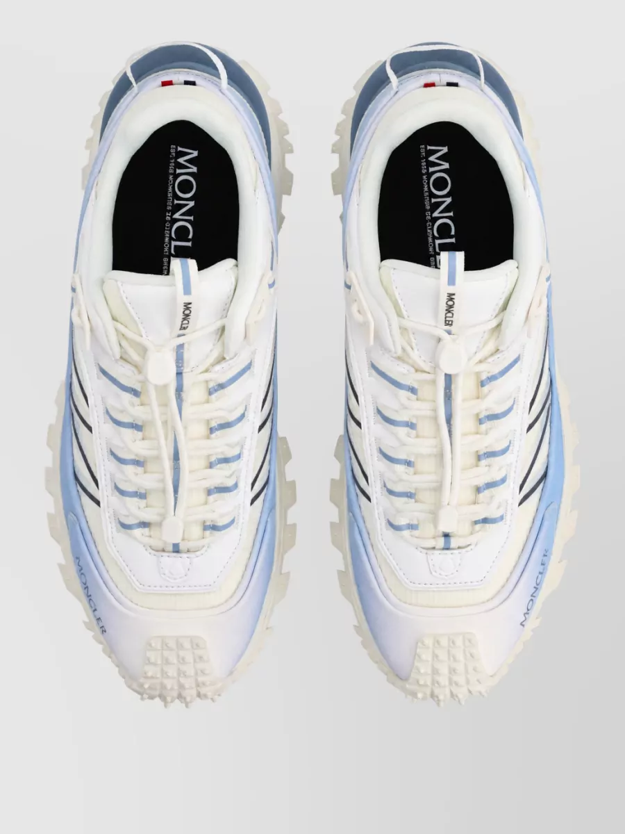 Moncler Leather Low-Top Sneakers