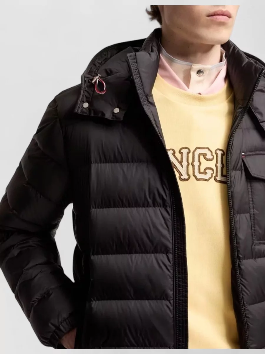 Moncler Down Hooded Short Puffer Jacket