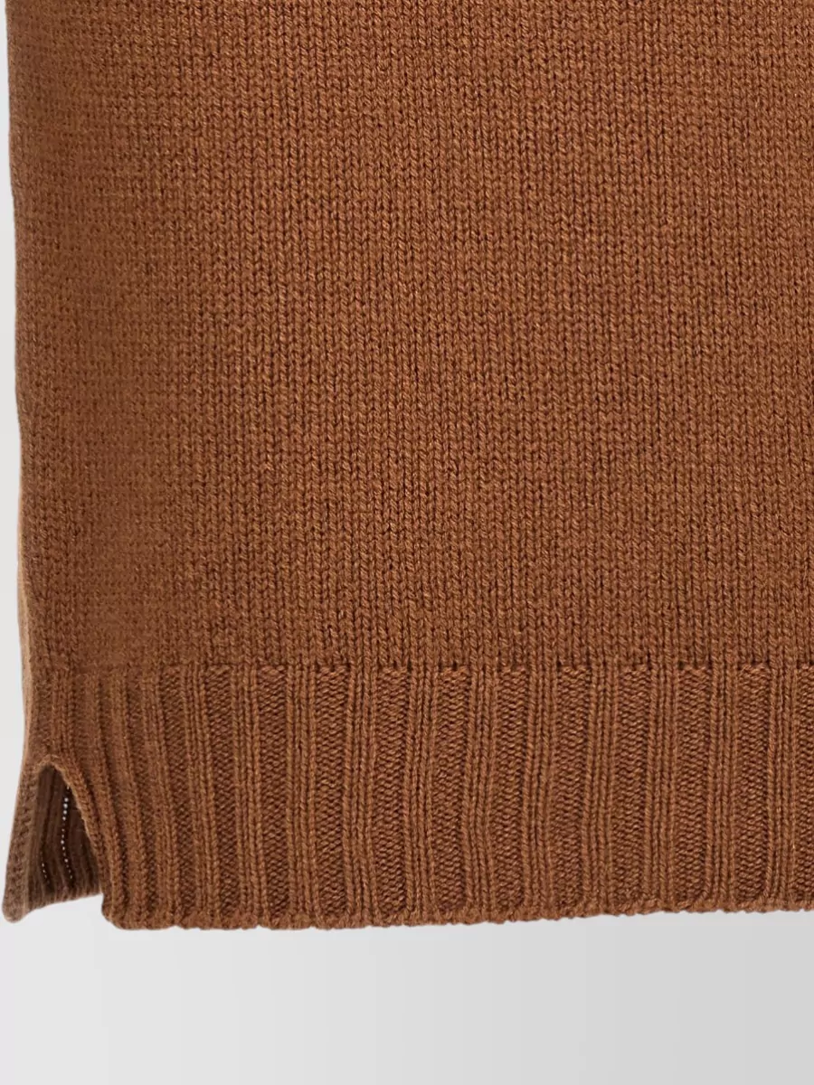 Ma'ry'ya Wool Silk Cashmere Hooded Sweater