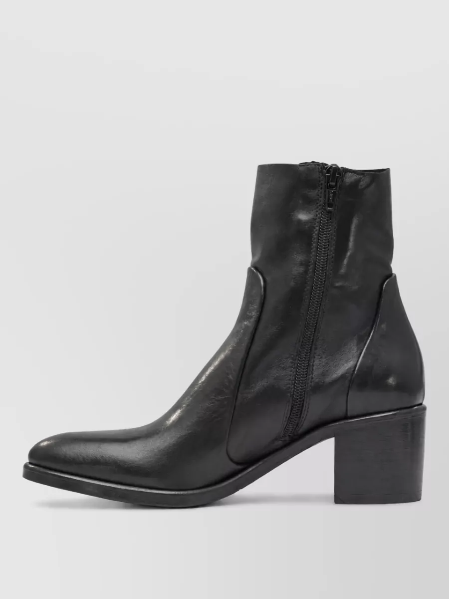 Strategia Leather Ankle Boots