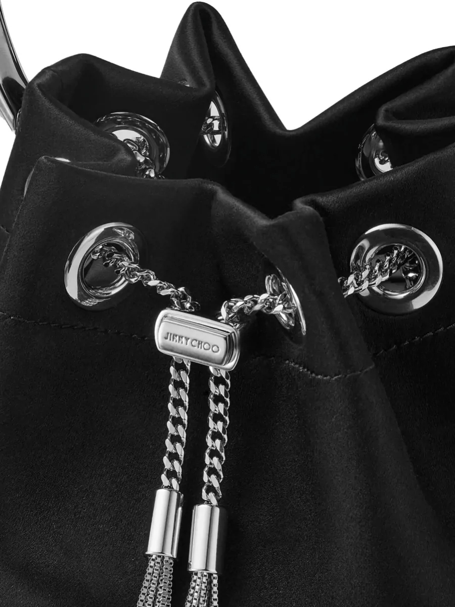 Jimmy Choo Bon Bon Satin Bucket Bag