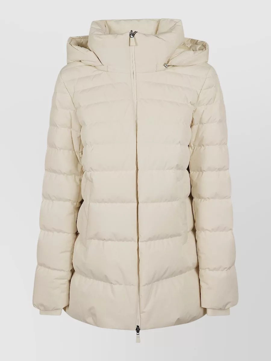 Herno quilted down hooded puffer coat