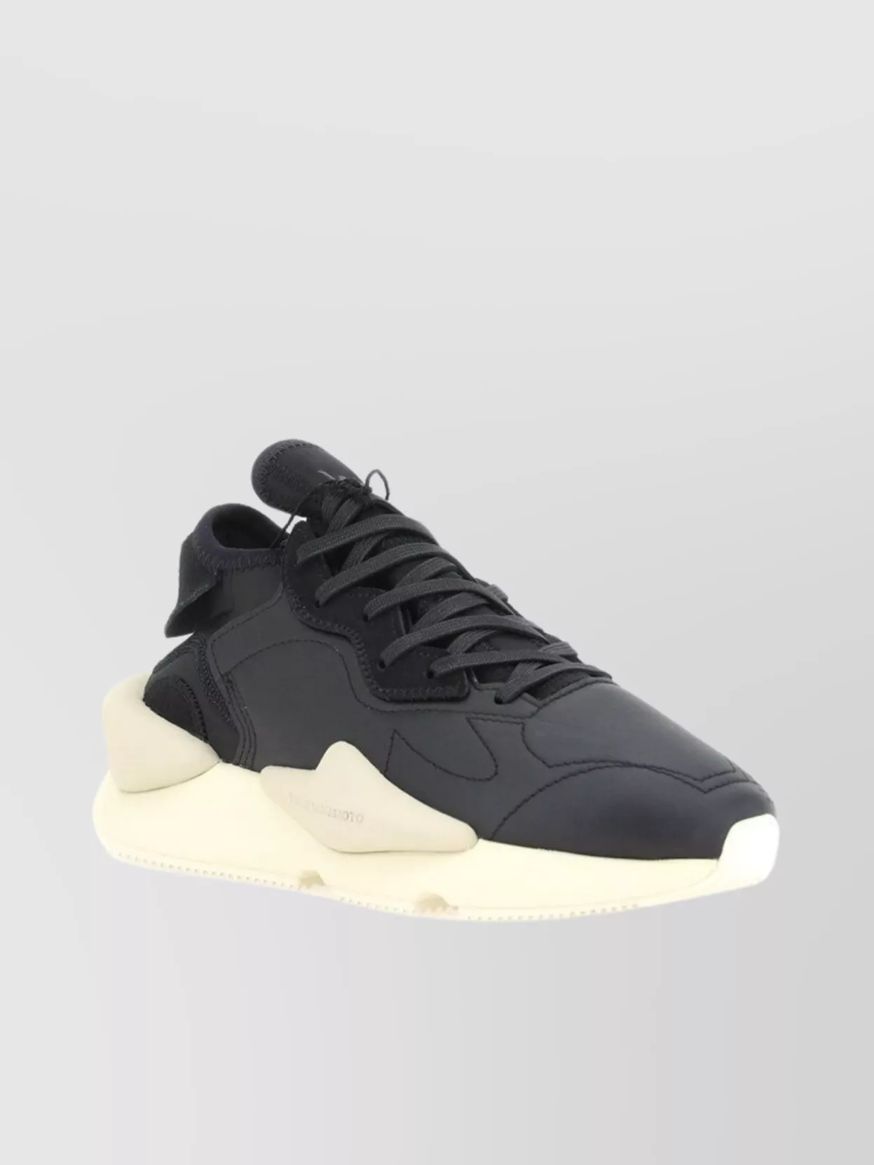 Shop Y-3 Chunky Sole Round Toe Sneakers