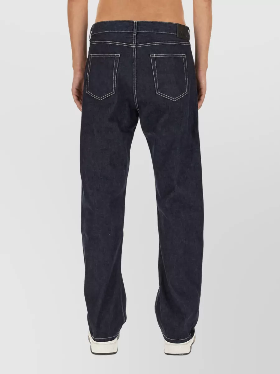 Off-White Denim Straight-Leg Jeans