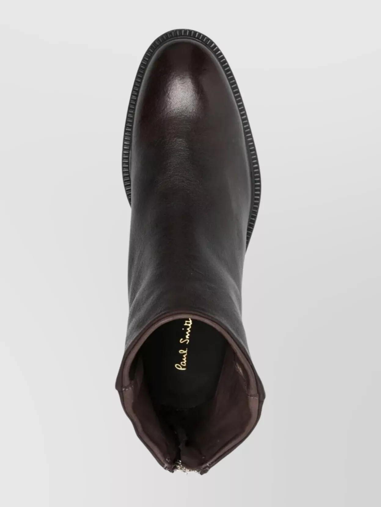 Paul Smith Mens Ankle Boots Leather Round Toe