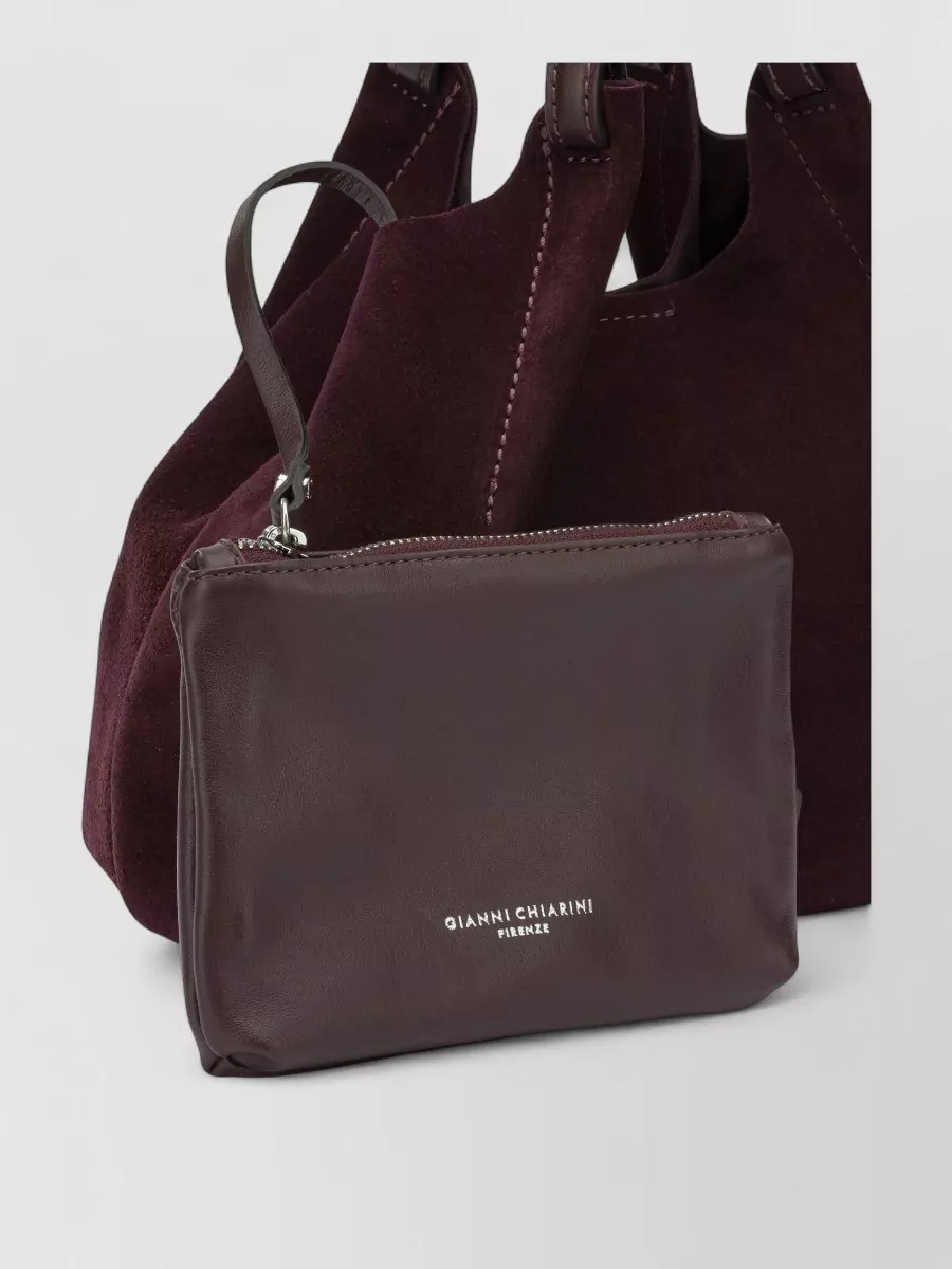 Gianni Chiarini leather shoulder bag