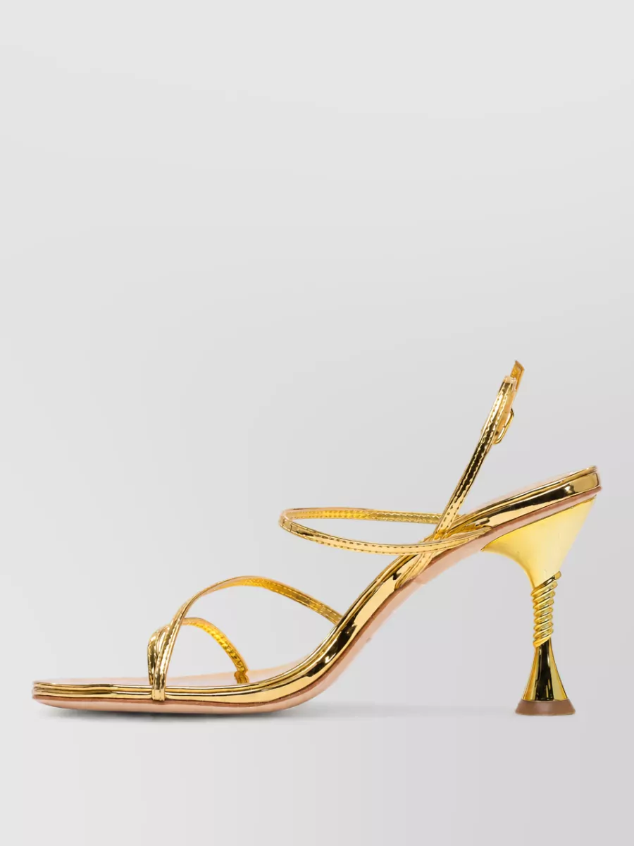 Studio Amelia Leather Helix 90Mm Sandals