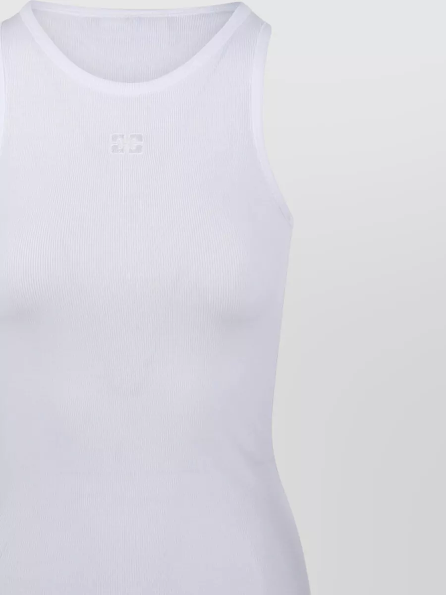Ganni Ribbed Tank Top