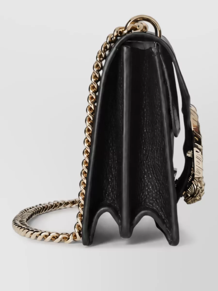 Gucci Dionysus Medium Leather Clutch Bag