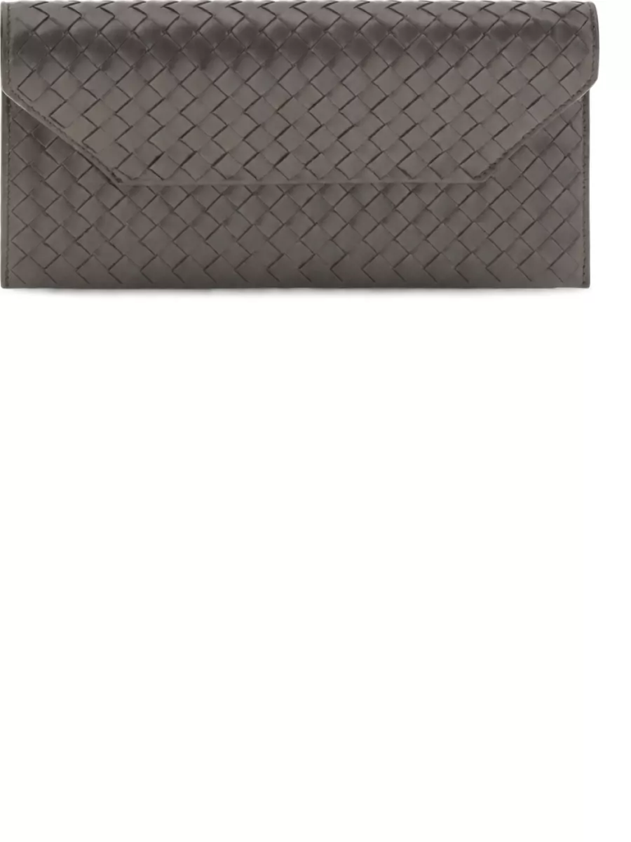 Bottega Veneta na calf leather clutch bag