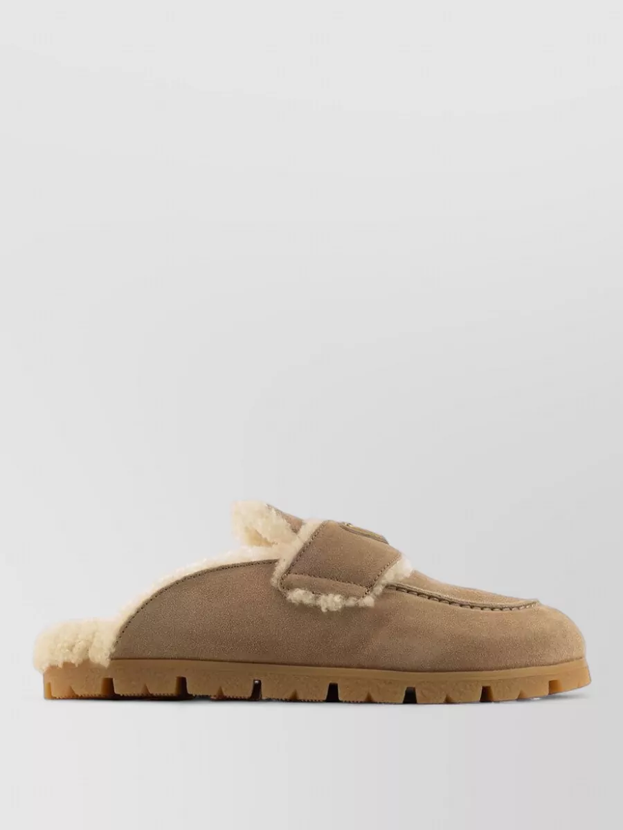 Prada Leather Mules