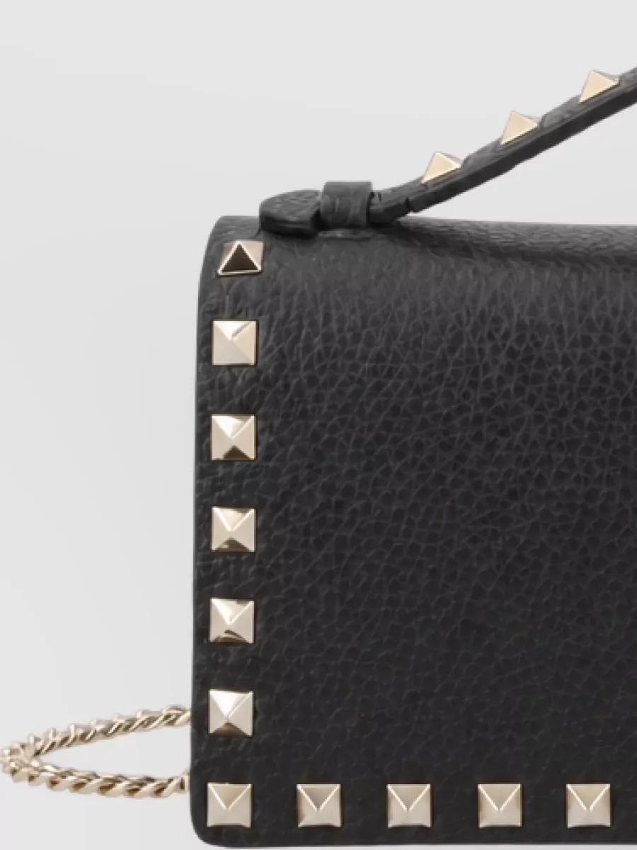 Valentino Garavani Leather Rockstud Wallet