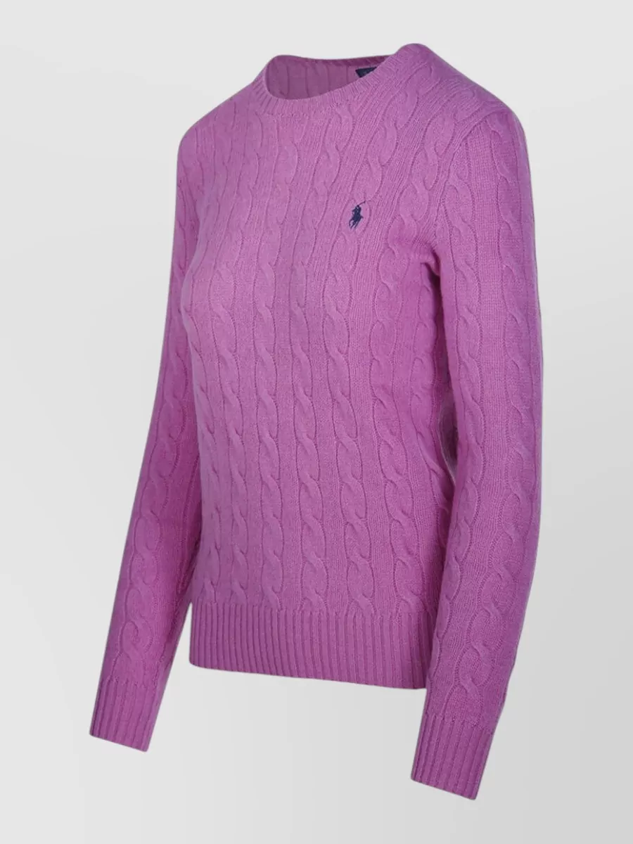 Ralph Lauren Wool Cashmere Long Sleeve Sweatshirt