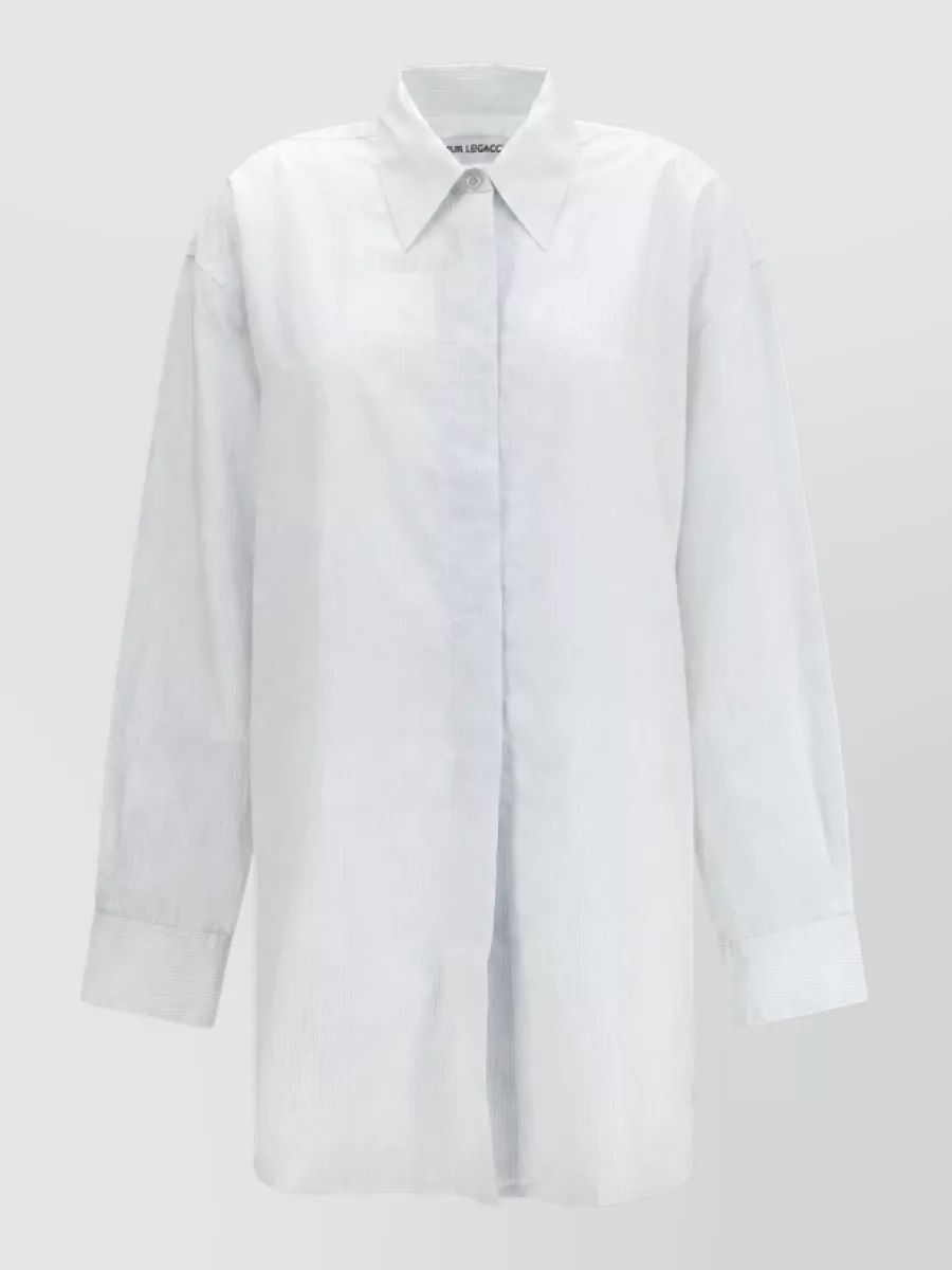 Our Legacy striped oversized shirt