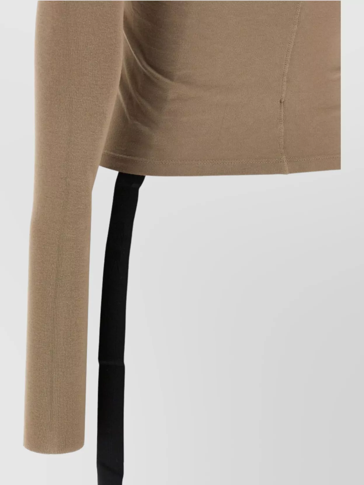 Rick Owens Drkshdw 'Asymmetric Silhouette With Side Tie Detail'