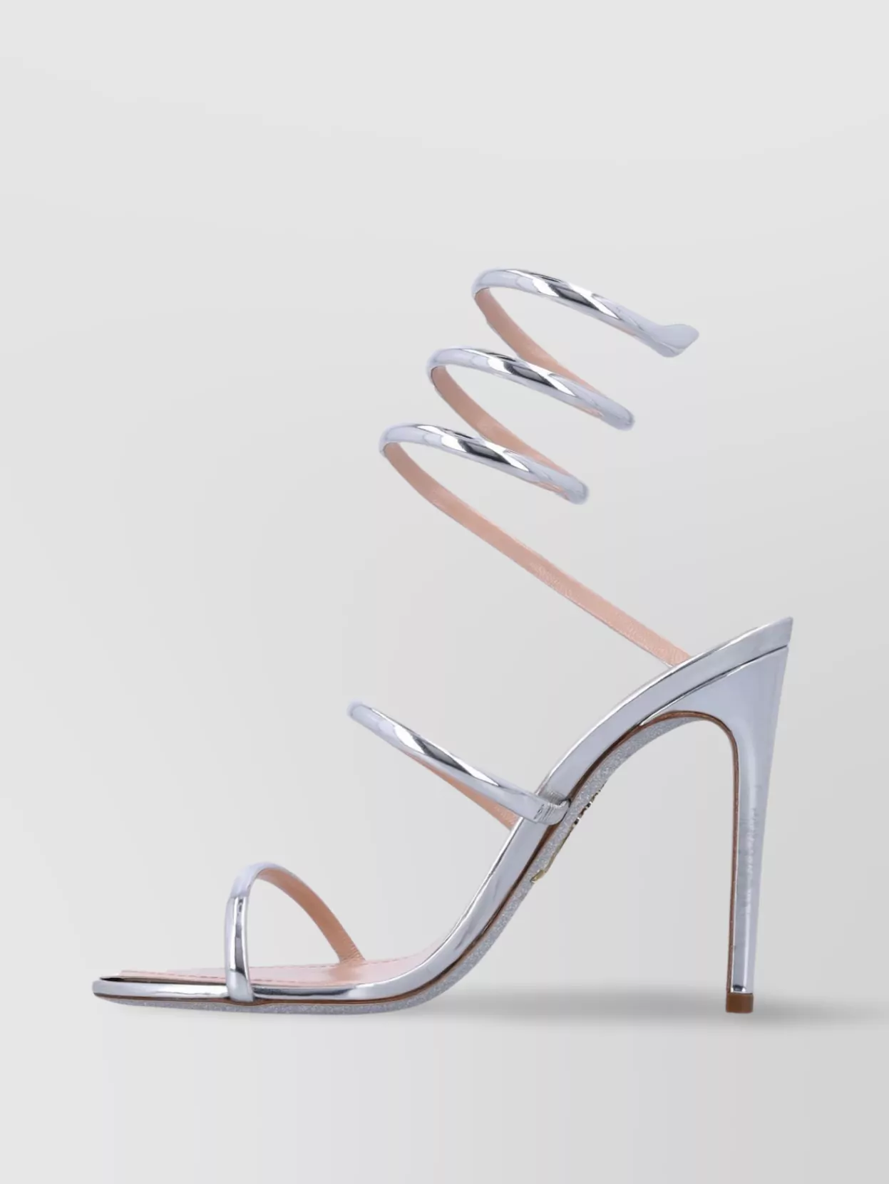 Rene Caovilla Cleo Metallic Calf Sandals