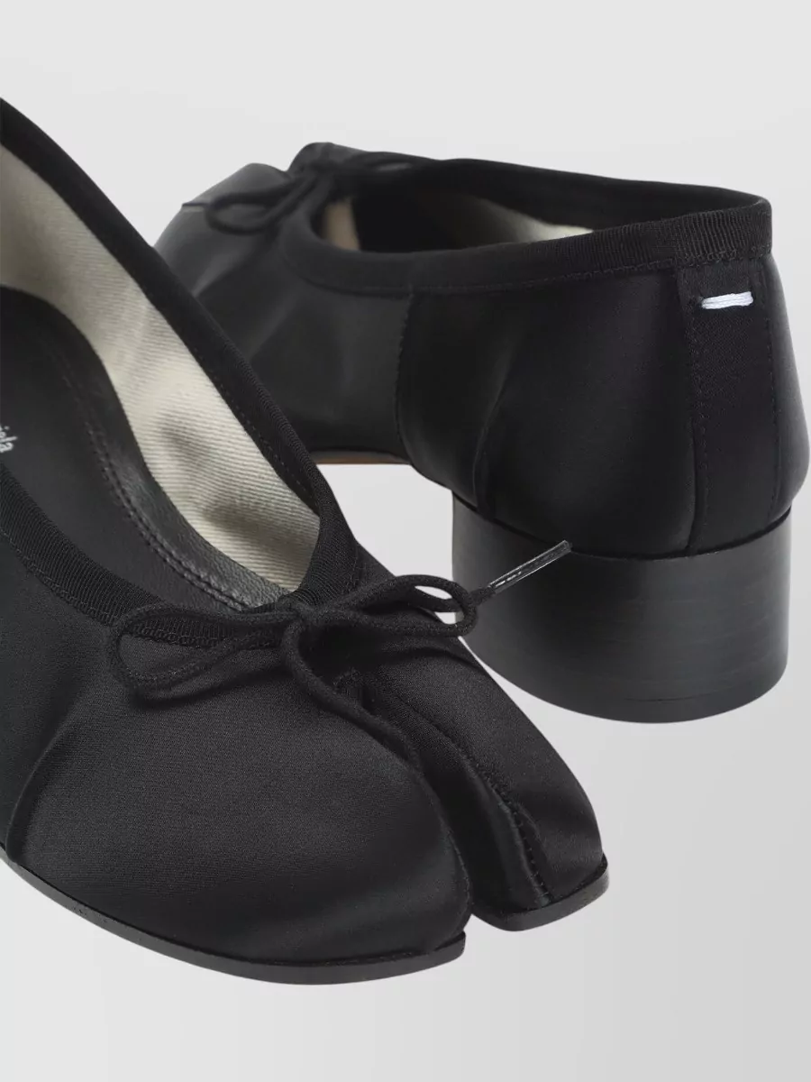 Maison Margiela Tabi Satin Ballet Pumps