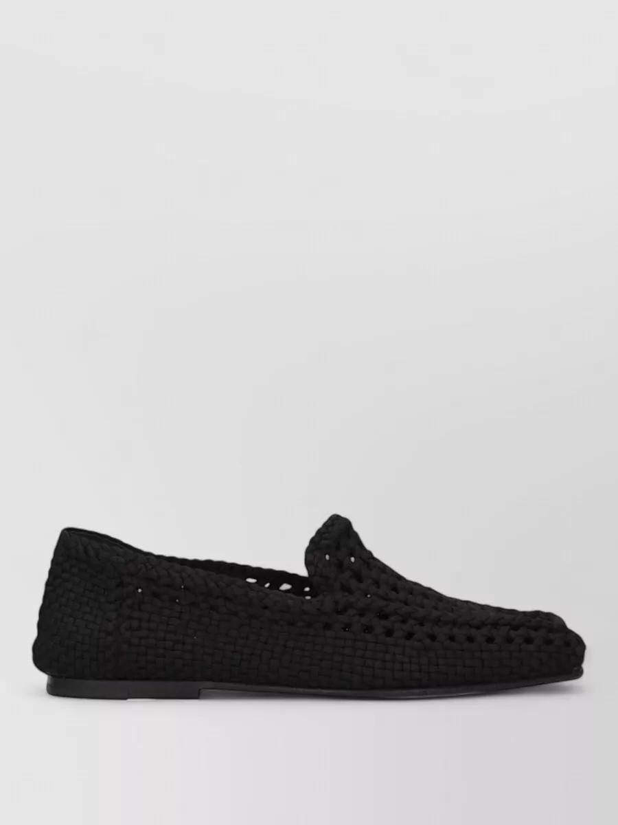 Dolce&Gabbana Fabric Loafers