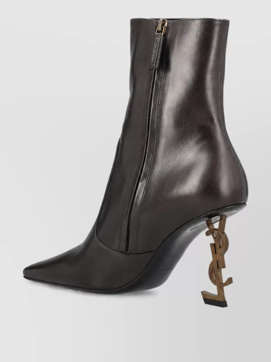 Saint Laurent Leather Ankle Boots