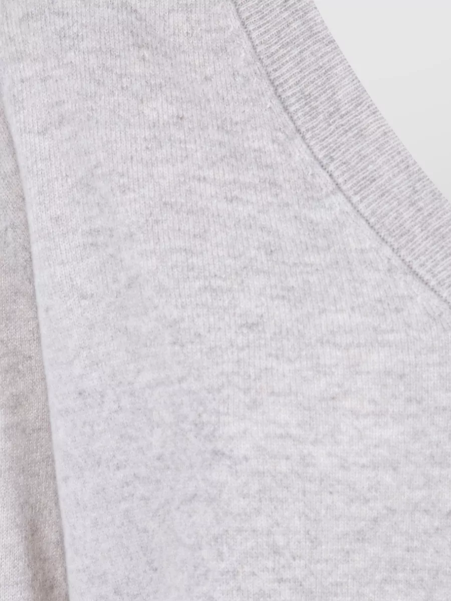 Kujten Cashmere V-Neck Sweatshirt