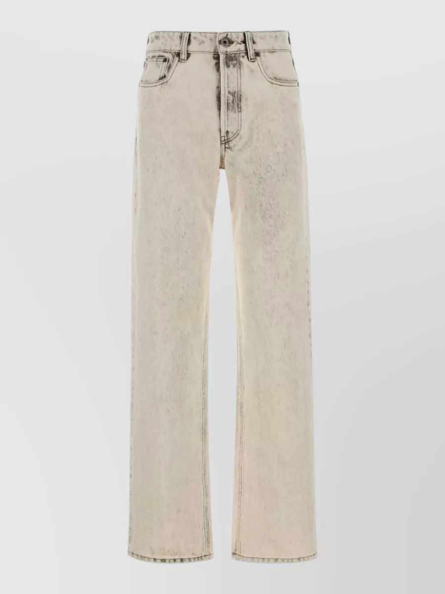 Miu Miu denim wide-leg trousers