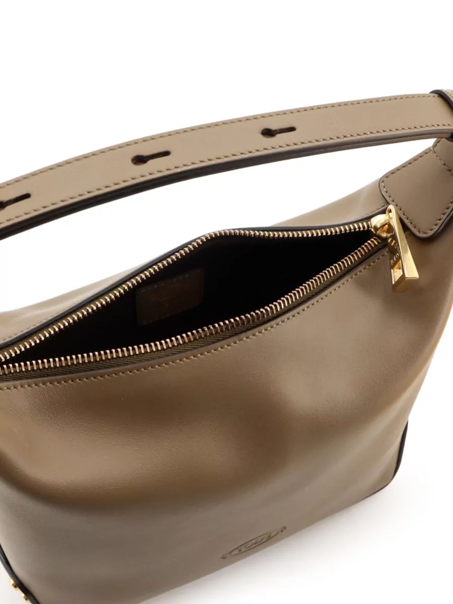 Tod's Bucket Mini Leather Shoulder Bag