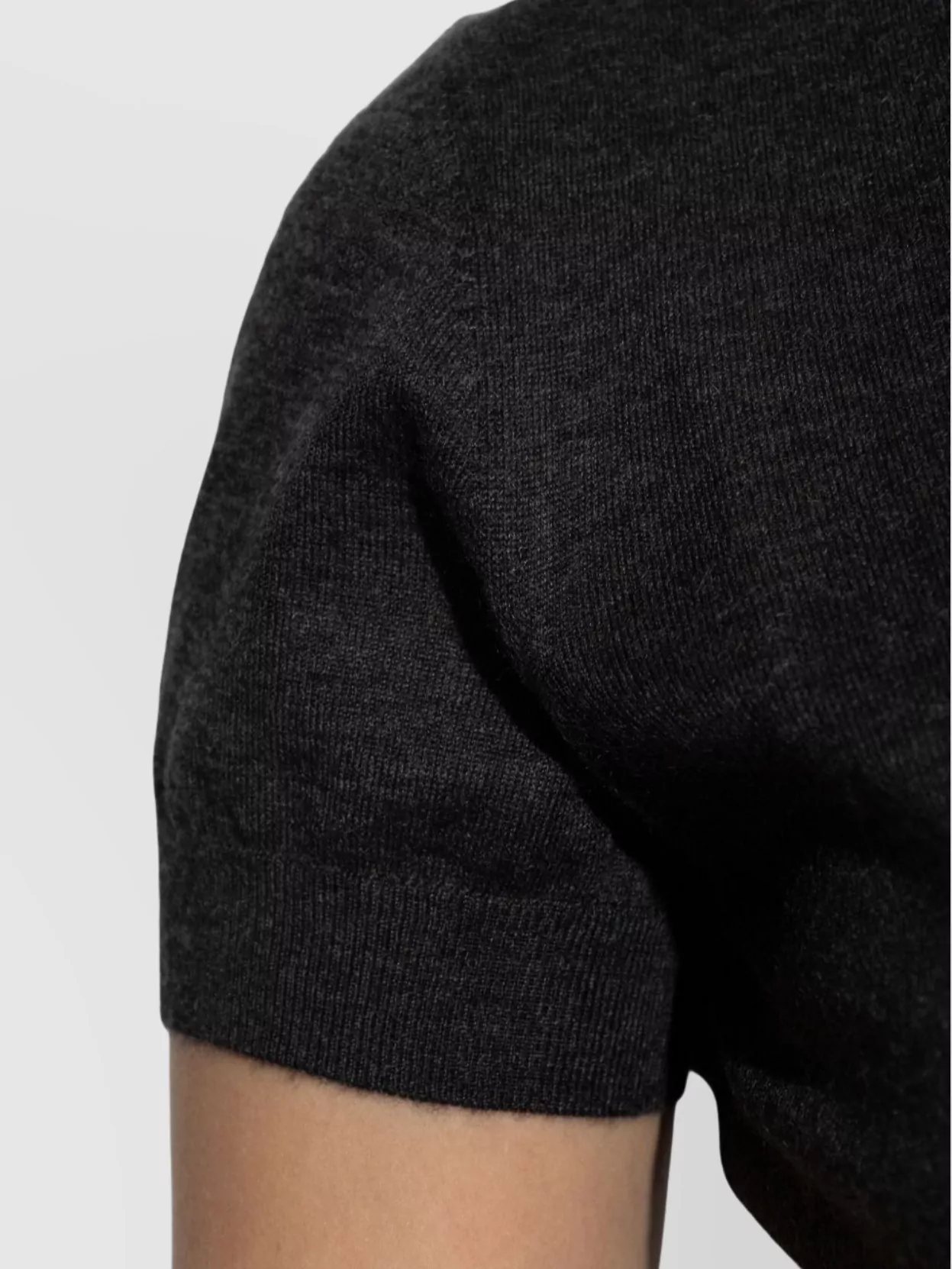 Givenchy Fitted Crew Neck Short Sleeve Knitwear