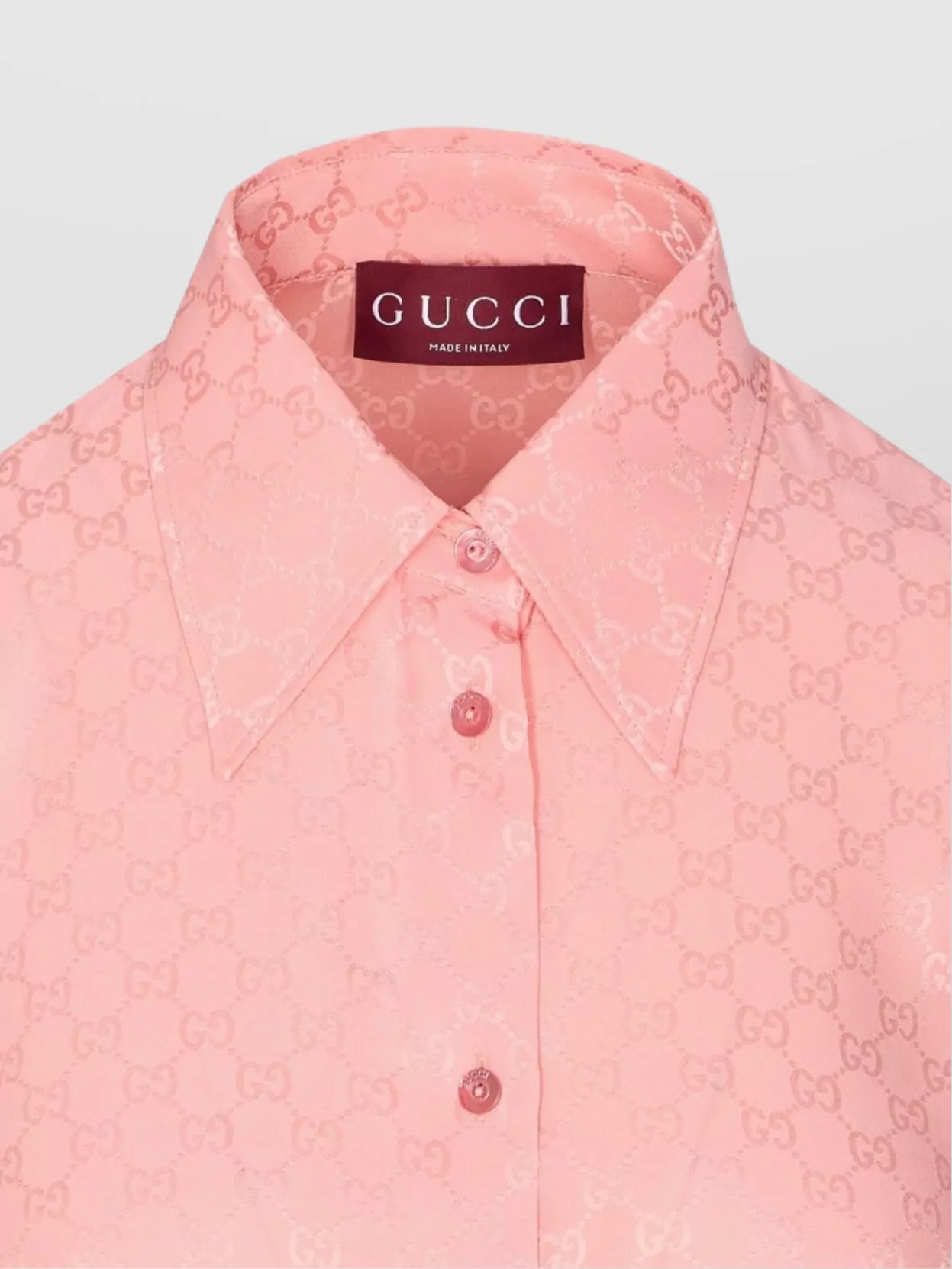 Gucci Long Sleeve Shirt Regular Collar