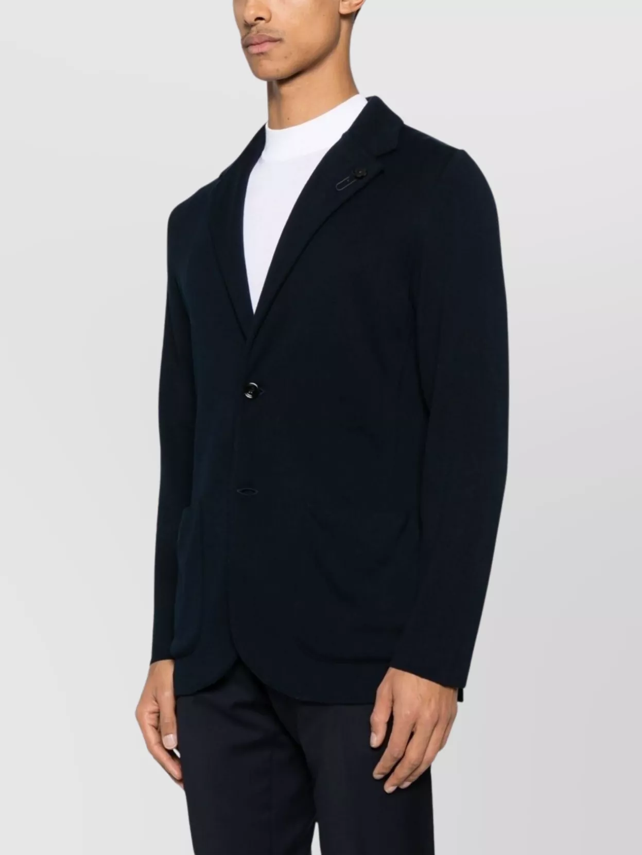 Lardini Cotton Jacket Rear Vents