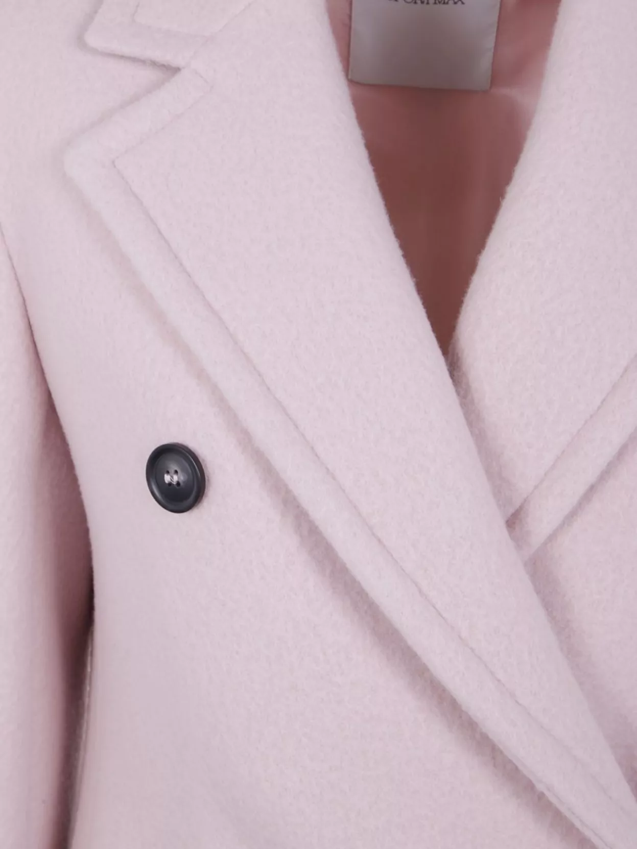 Sportmax Long Double-Breasted Coat Belted Waist