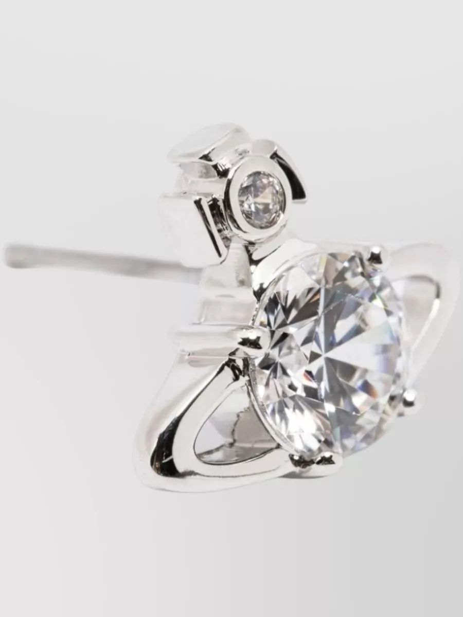 Vivienne Westwood Crystal Embellished Earrings