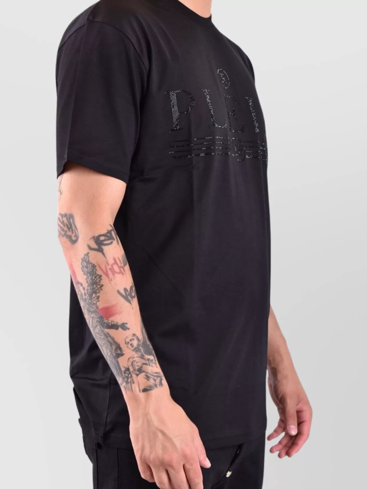 Philipp Plein Crew Neck T-Shirts Short Sleeves