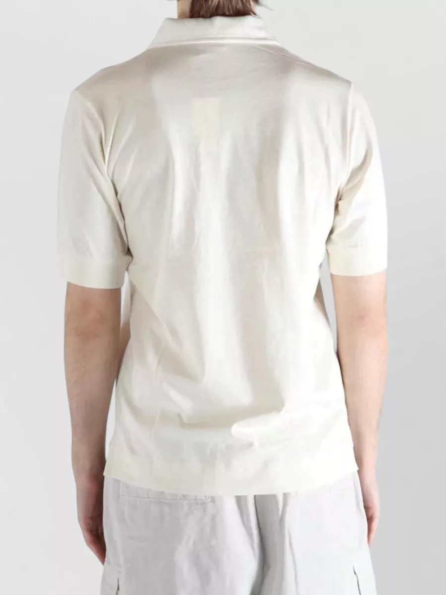 Dries Van Noten Short-Sleeve Polo Shirt
