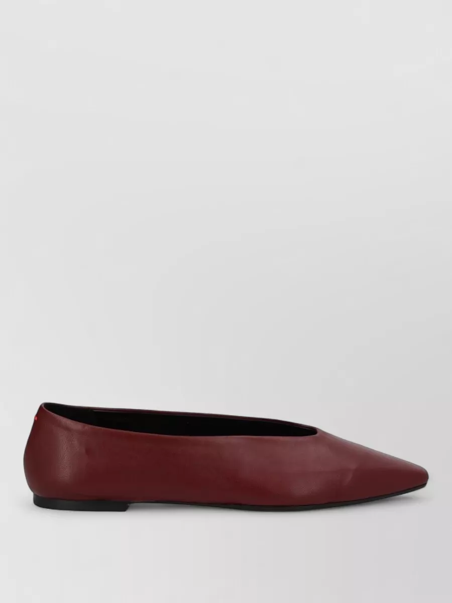 Aeyde Leather Ballerina Flats