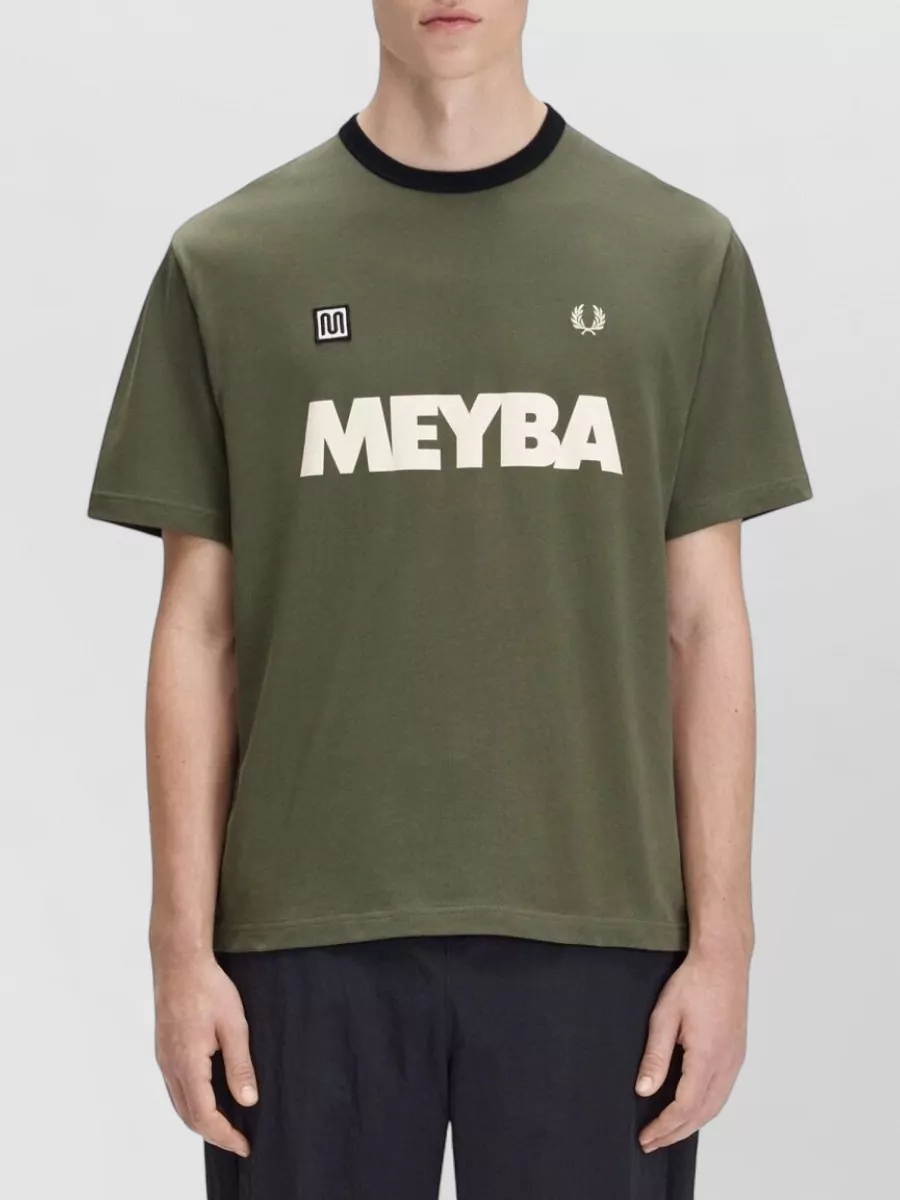 Fred Perry Ringer Meyba Cotton T-Shirt