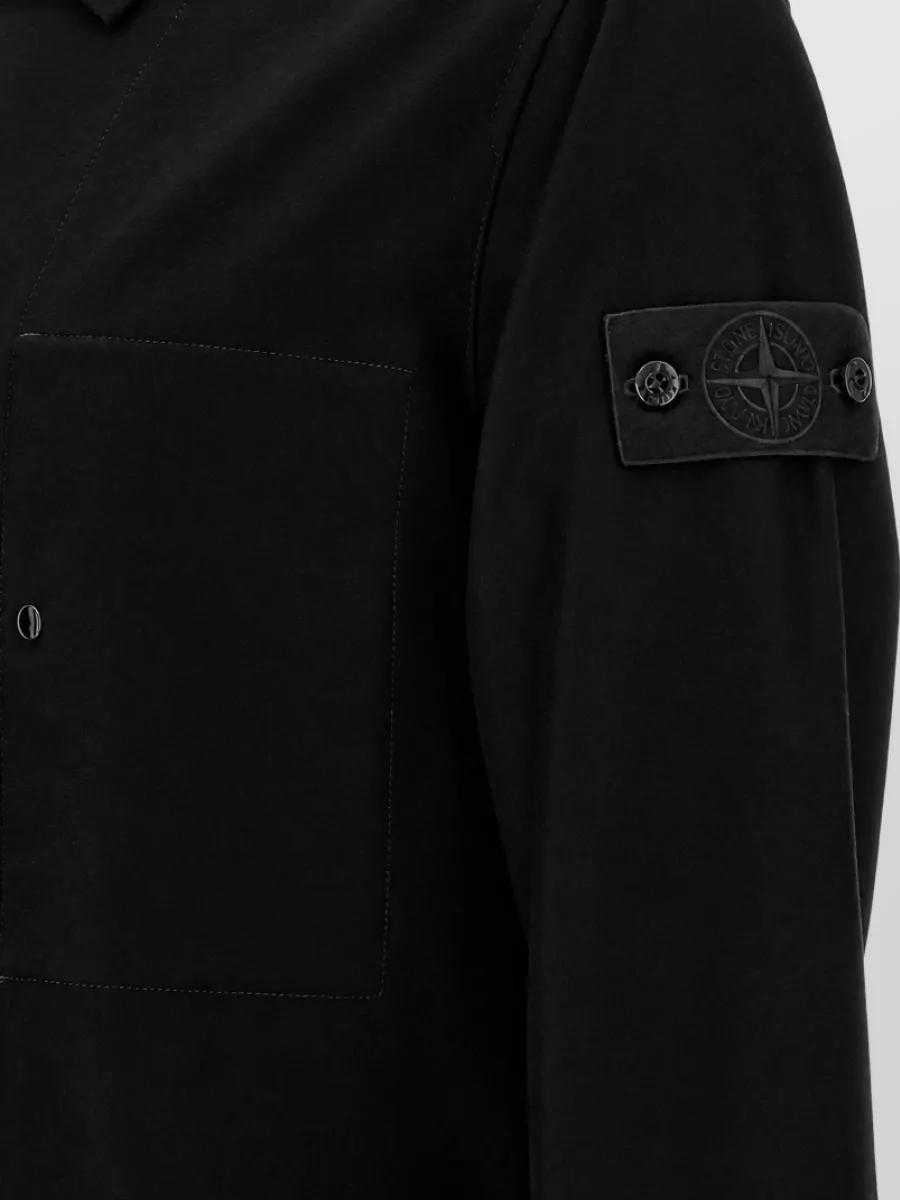 Stone Island Virgin Wool Shirt Jacket