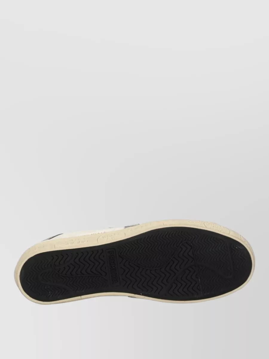 Premiata Leather Low-Top Sneakers