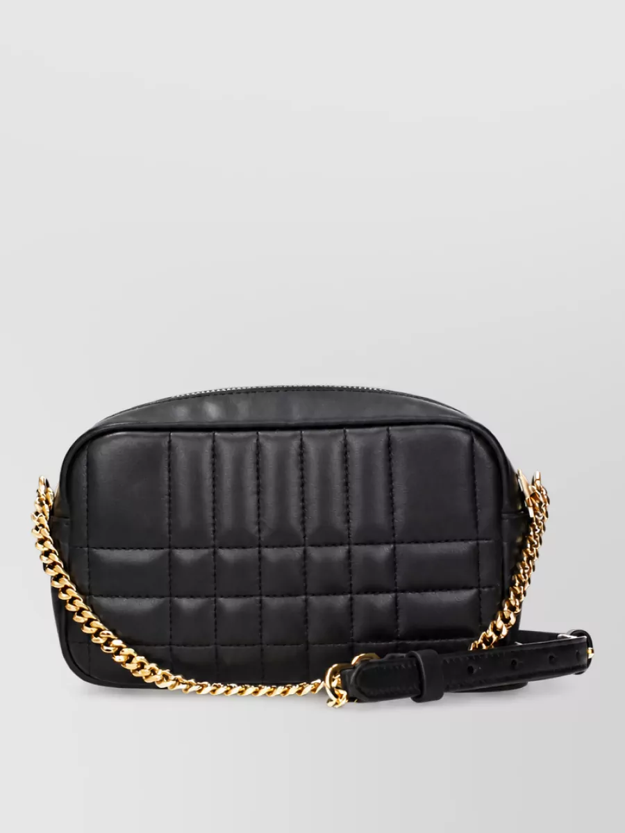 Burberry leather clutch bag