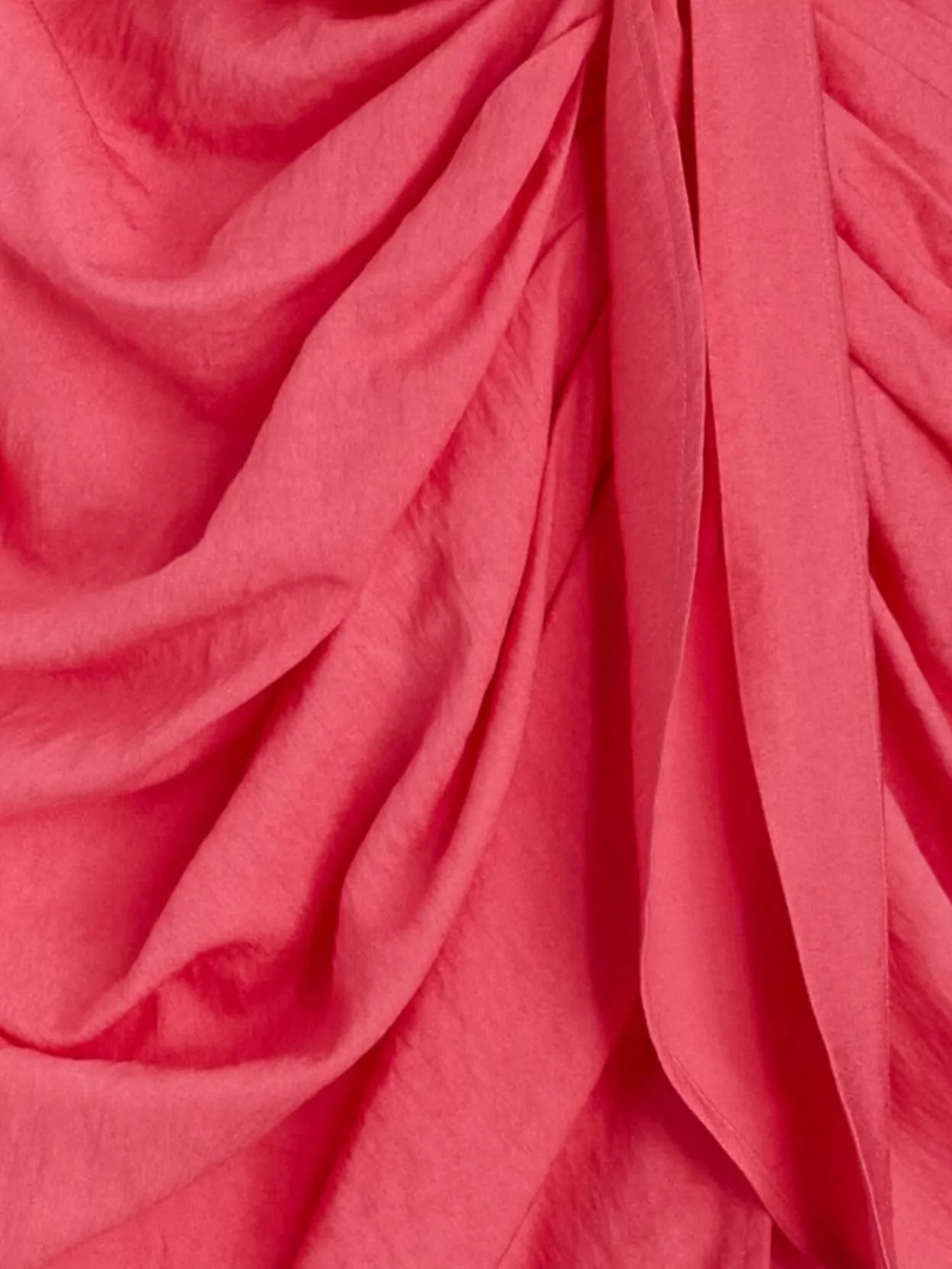 Jacquemus Draped Knot Detail Long Sleeve Dress