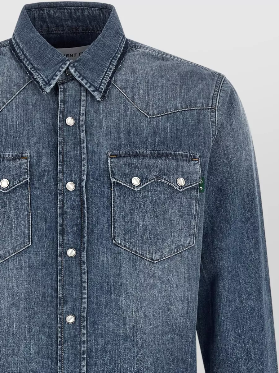 Department 5 Denim Long-Sleeve Shirt
