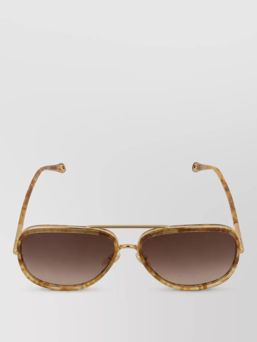 Chloé metal sunglasses