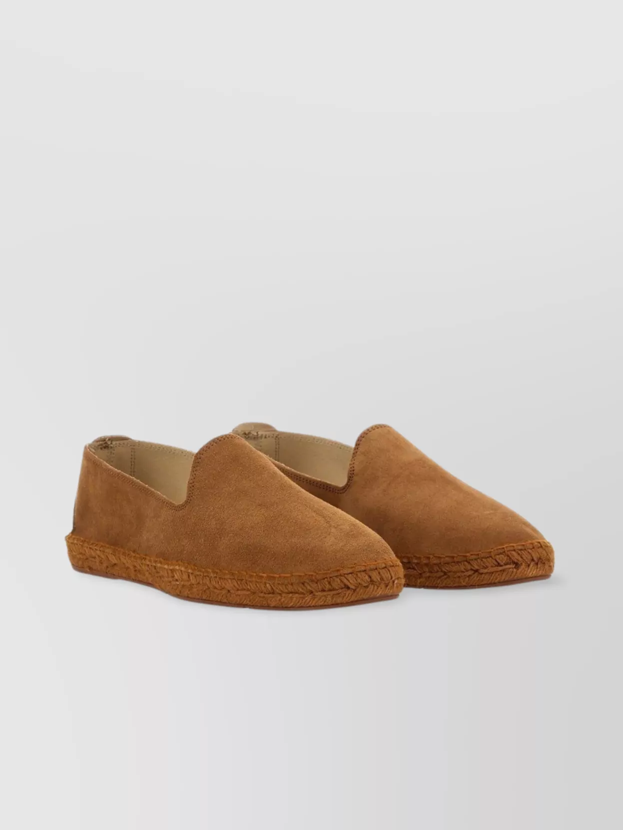 Manebi Suede Espadrille Jute Sole