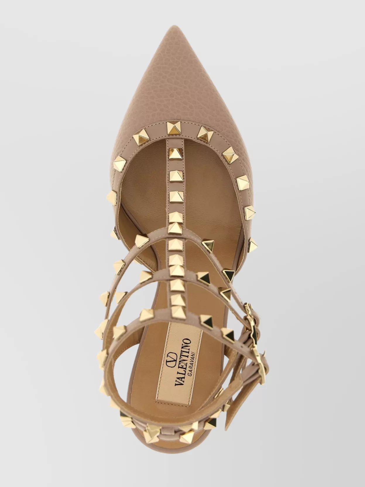 Valentino Garavani Rockstud Pointed Toe Stiletto Heel Pumps