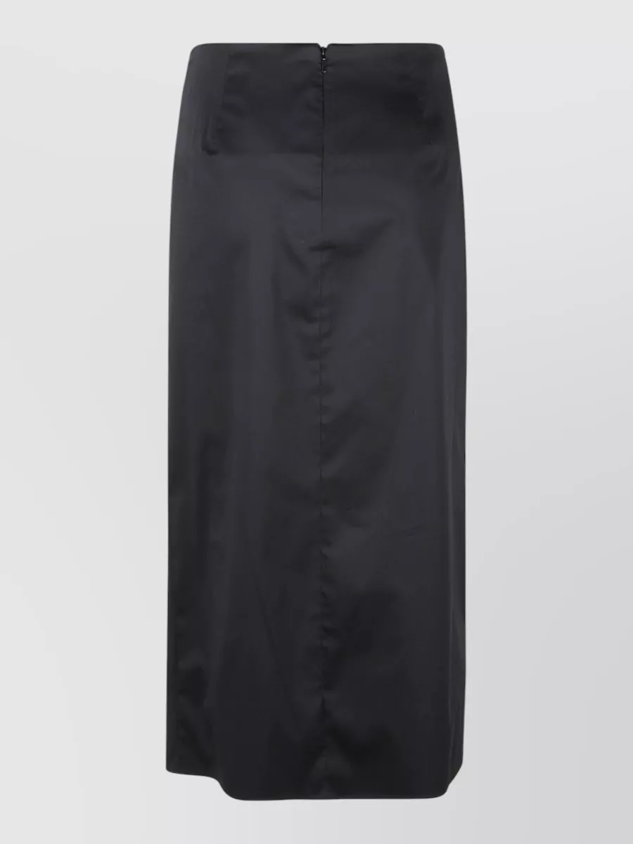 Max Mara Asymmetric Draped Skirt
