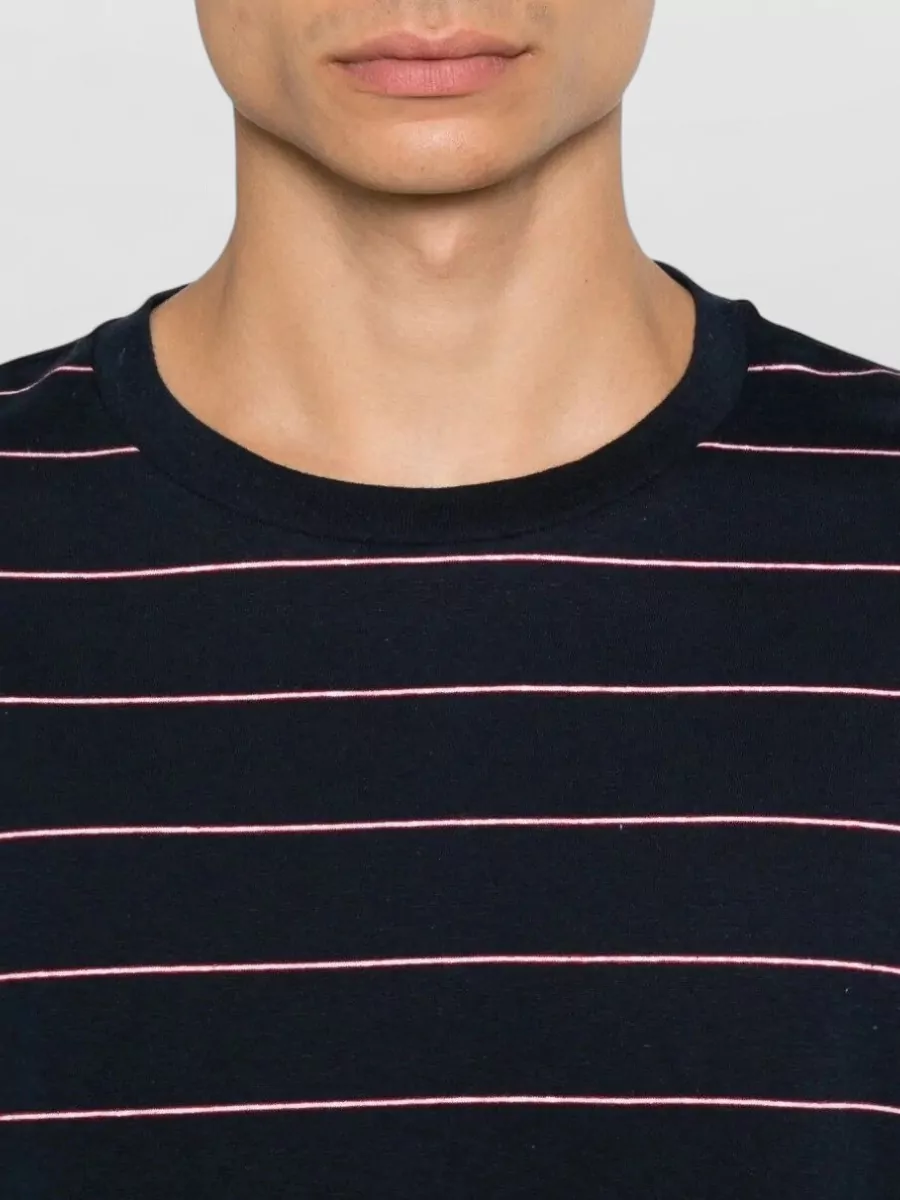 A.p.c. Logo Embroidered Cotton T-Shirt
