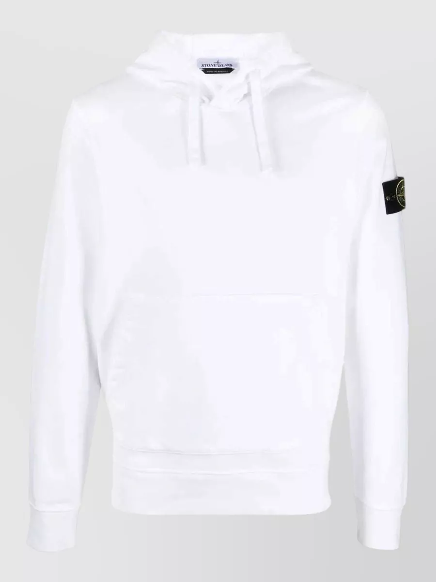 Stone Island Cotton fleece hoodie