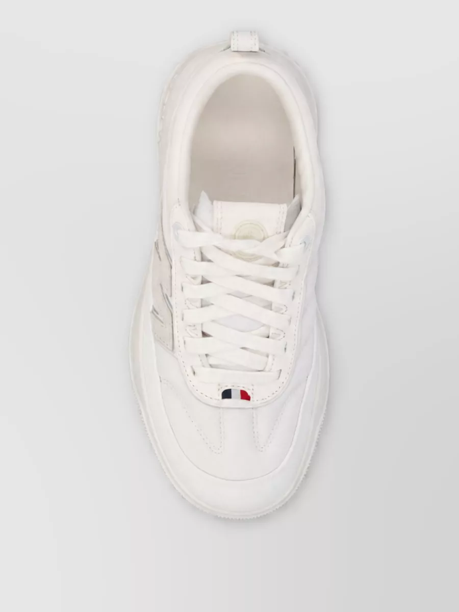 Moncler Leather Low-Top Sneakers