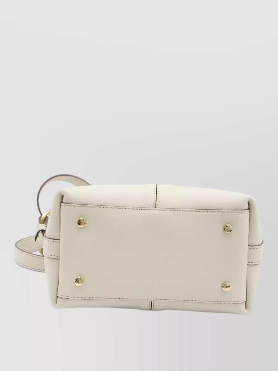 Tod's Mini Leather Tote Bag Top Handles