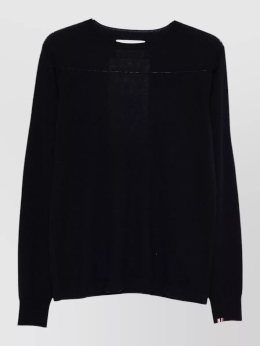 Extreme Cashmere Wool And Cashmere Ribbed Crew Neck Sweater